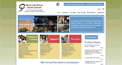Desktop Screenshot of brainandspinalinjury.org